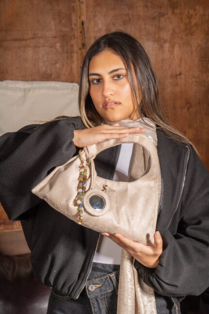 Chamoisette in beige